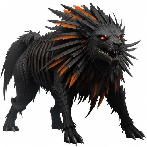 Epic Cyberpunk Warg Sculpted in Unreal Engine 5