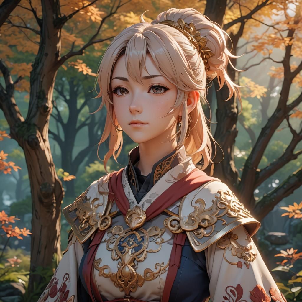 Tough But Loving Mother in Anime 3D Art