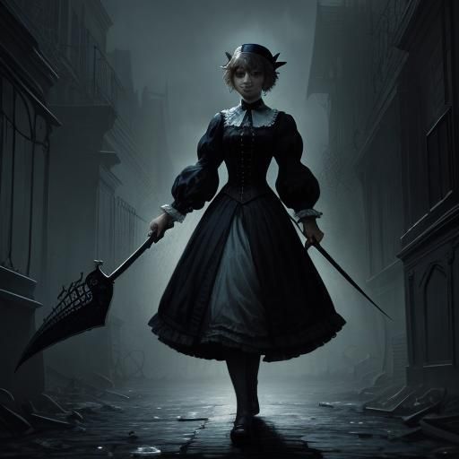 Sissymaid and Jack the Ripper in Gothic Horror