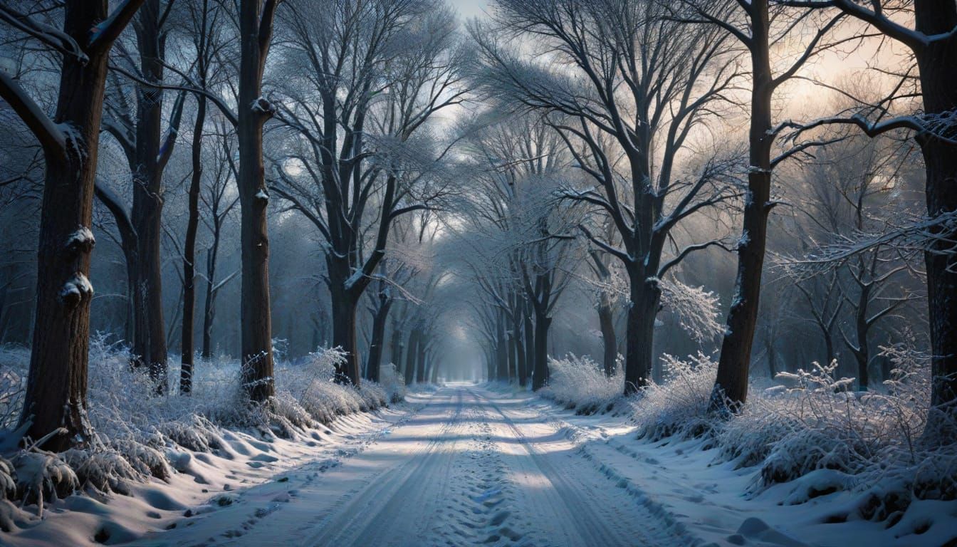 Hyperrealistic Winter Memory in High Definition