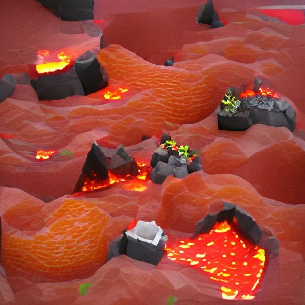 High-Tech Civilization on a Lava Planet