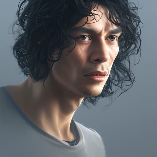 Hyperdetailed Portrait with Dynamic Lighting