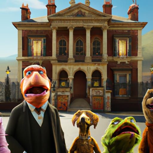 Downton Abbey with Muppets: Detailed Concept Art