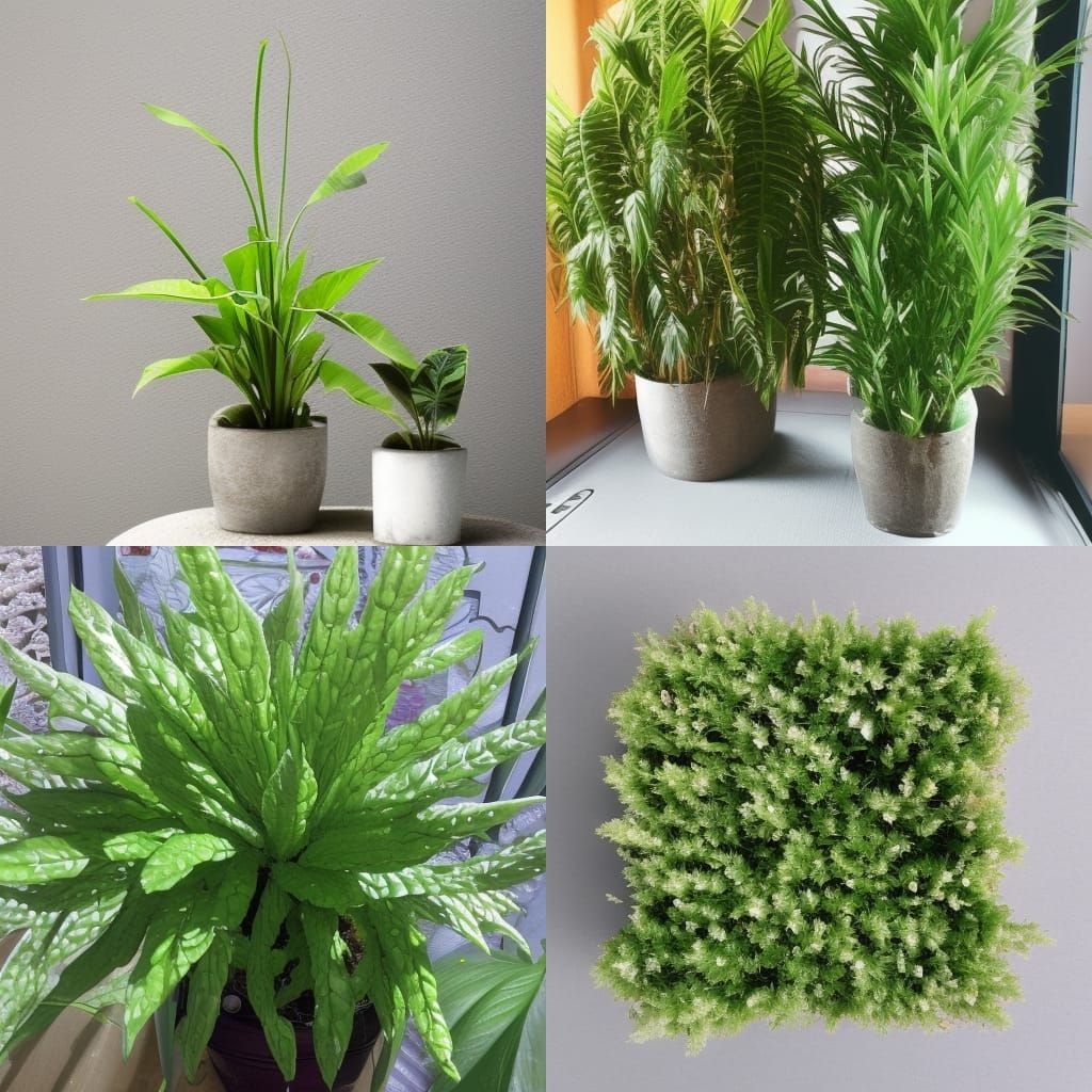 AI Generated Image of Plants