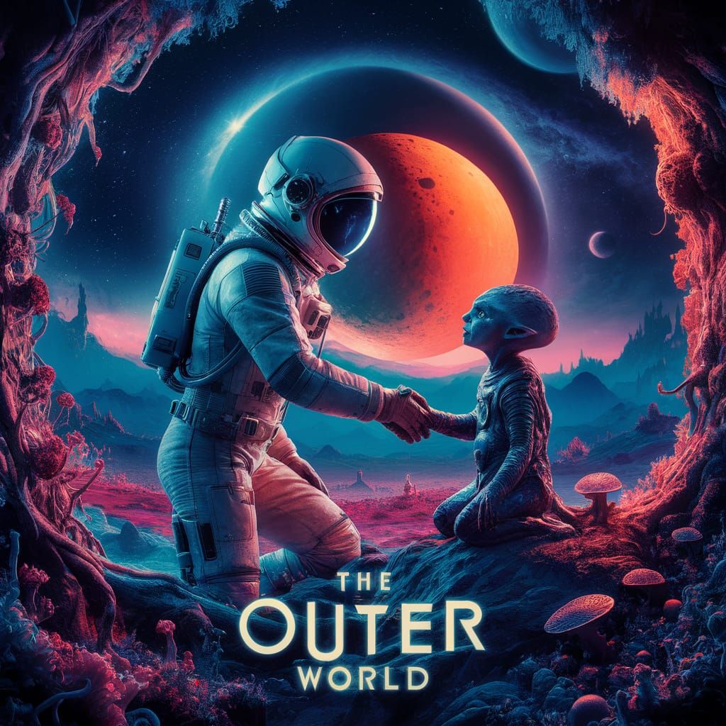 The outer world movie poster