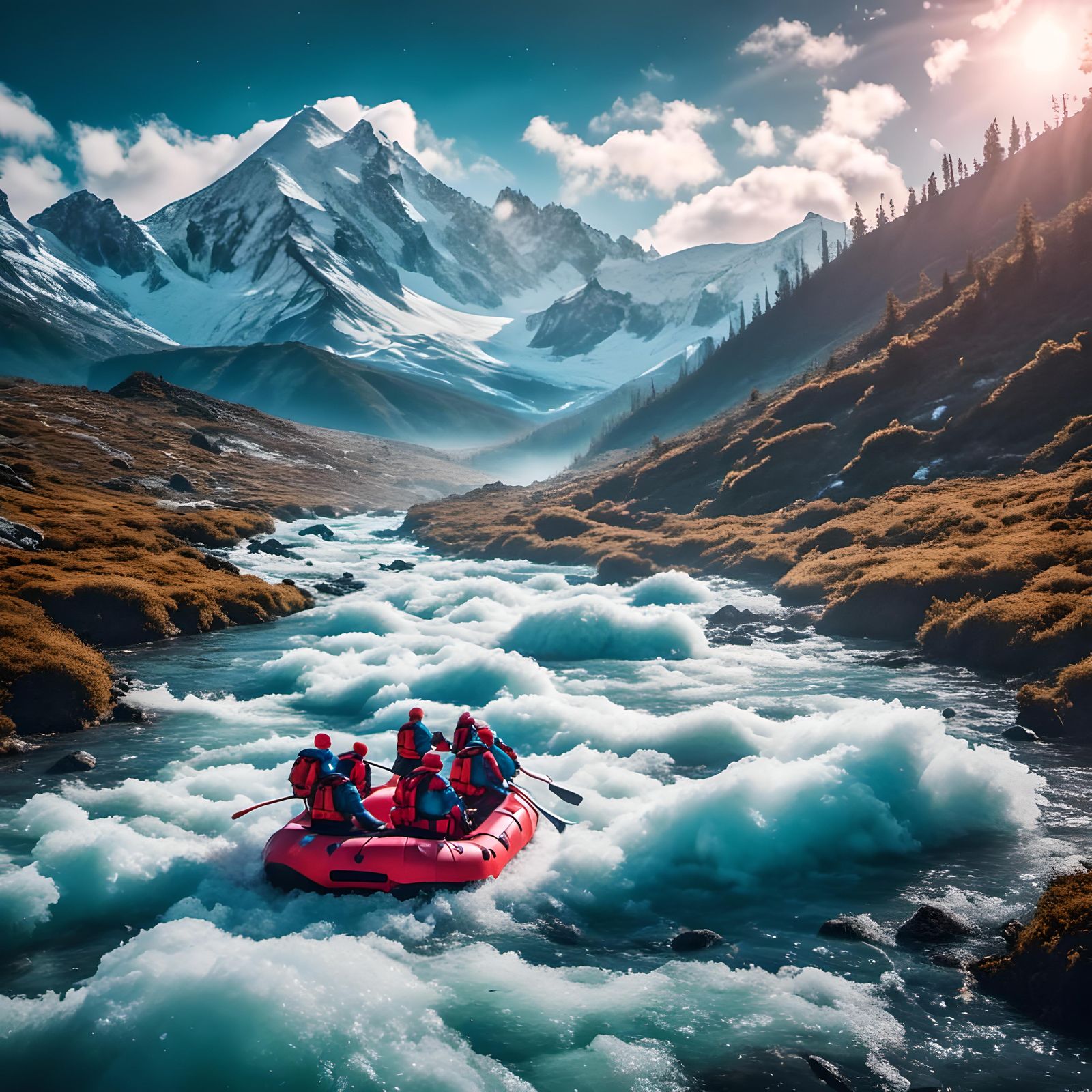 Alaskan White Water Rafting Adventure