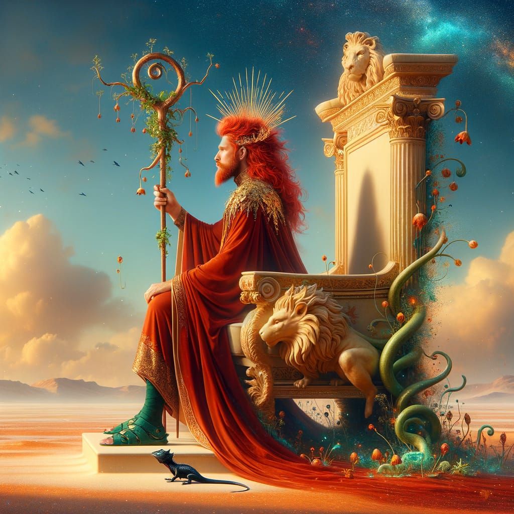 King of Wands, Tarot