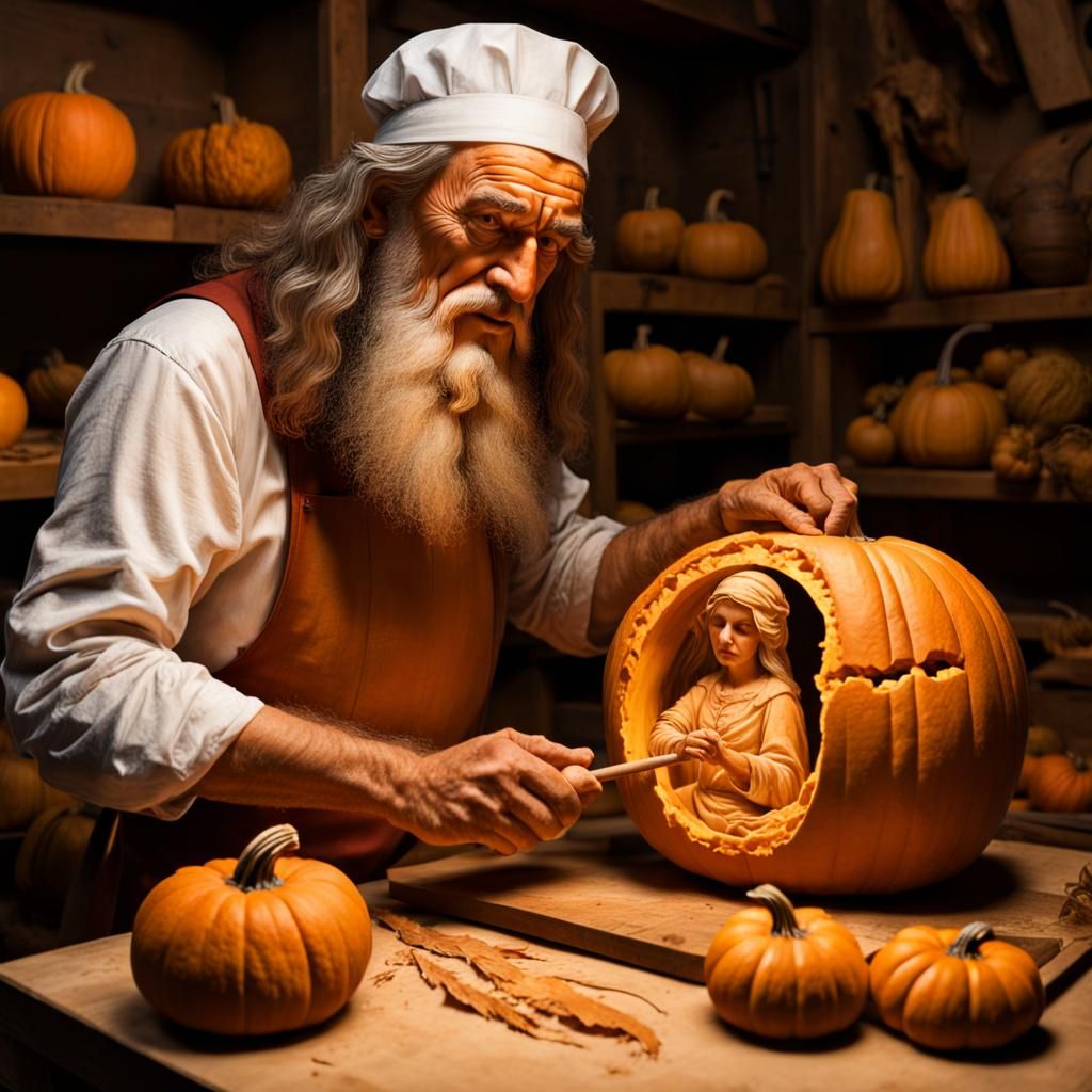 Leonardo and the Pumpkin