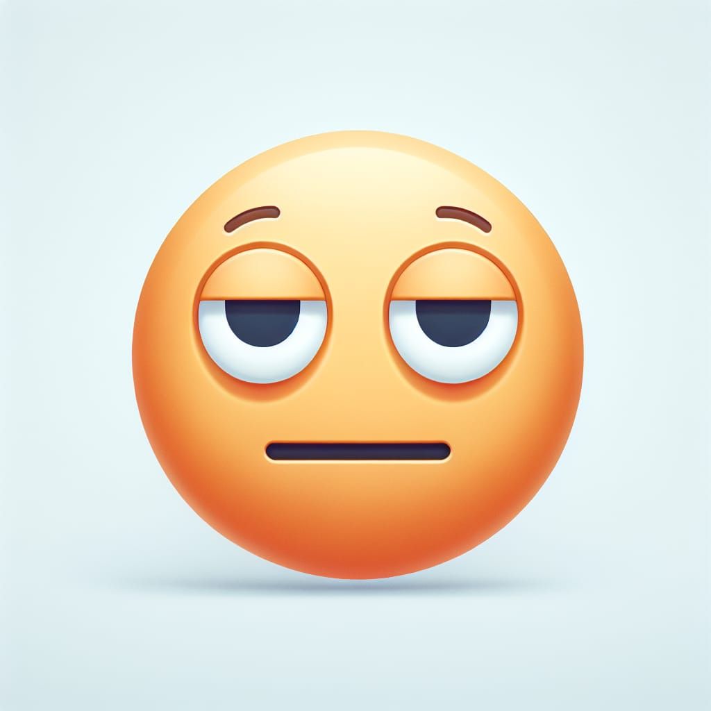 Ambiguous Emoji Conveying Mixed Emotions