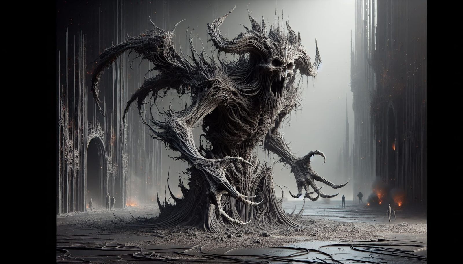 Wrath: A Sinister Monster in Hellscape