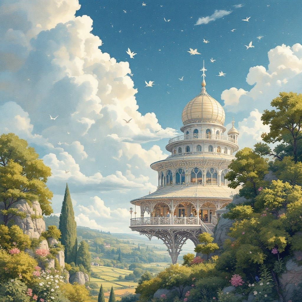 Whimsical Belle Epoque Train Station Soars Above the French ...