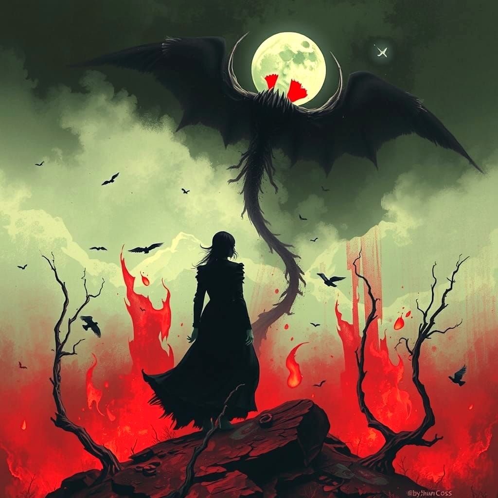 ...as she walks me through the nicest parts of hell