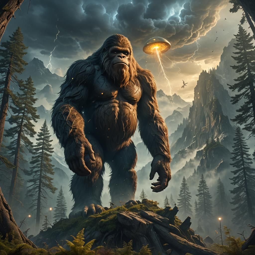 Bigfoot in Hollow Earth - Agartha
