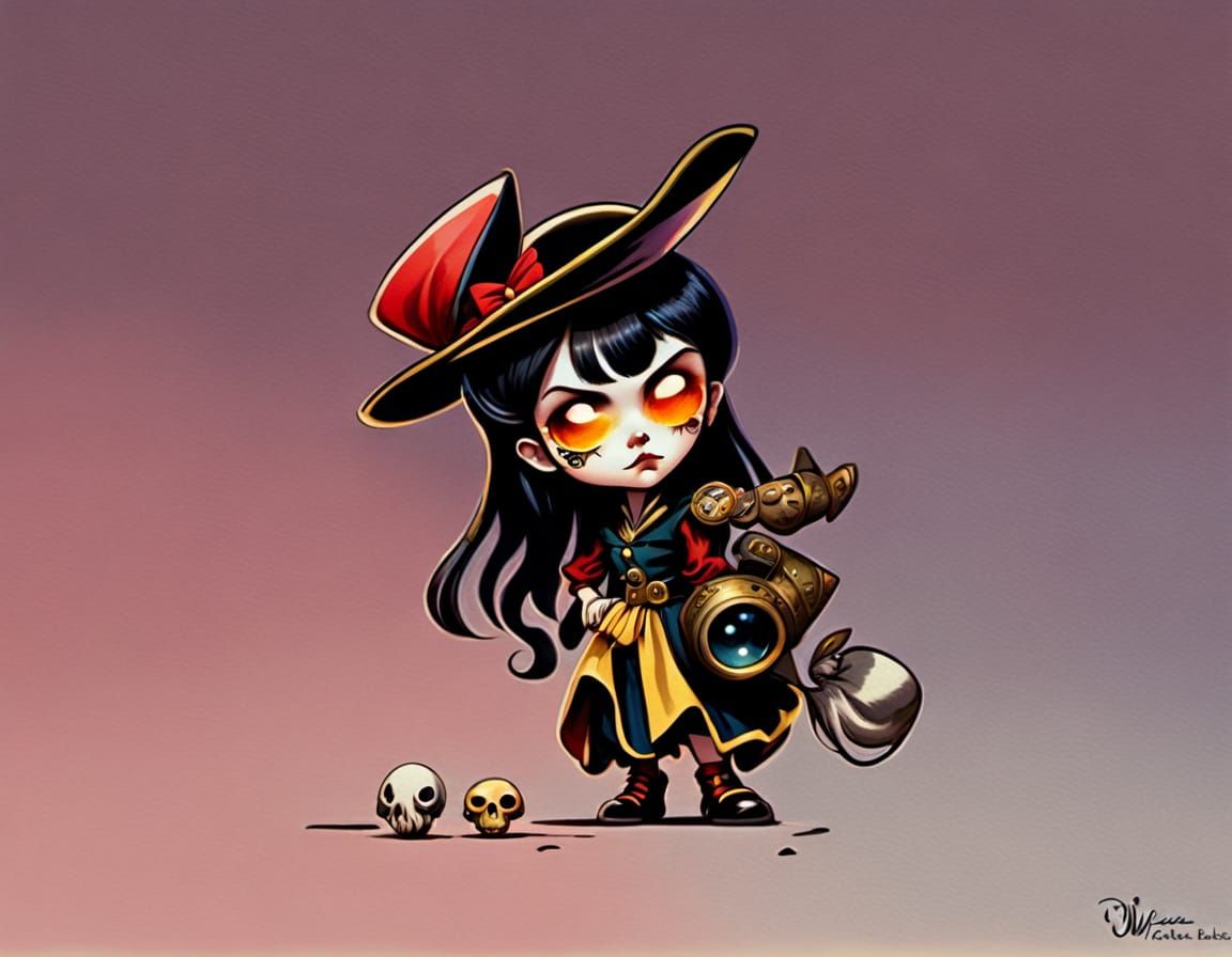 Liliputienses Encounter a Slumbering Giant on the Beach in V...