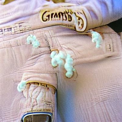 Grandma Cream Jeans: AI-Generated Fashion