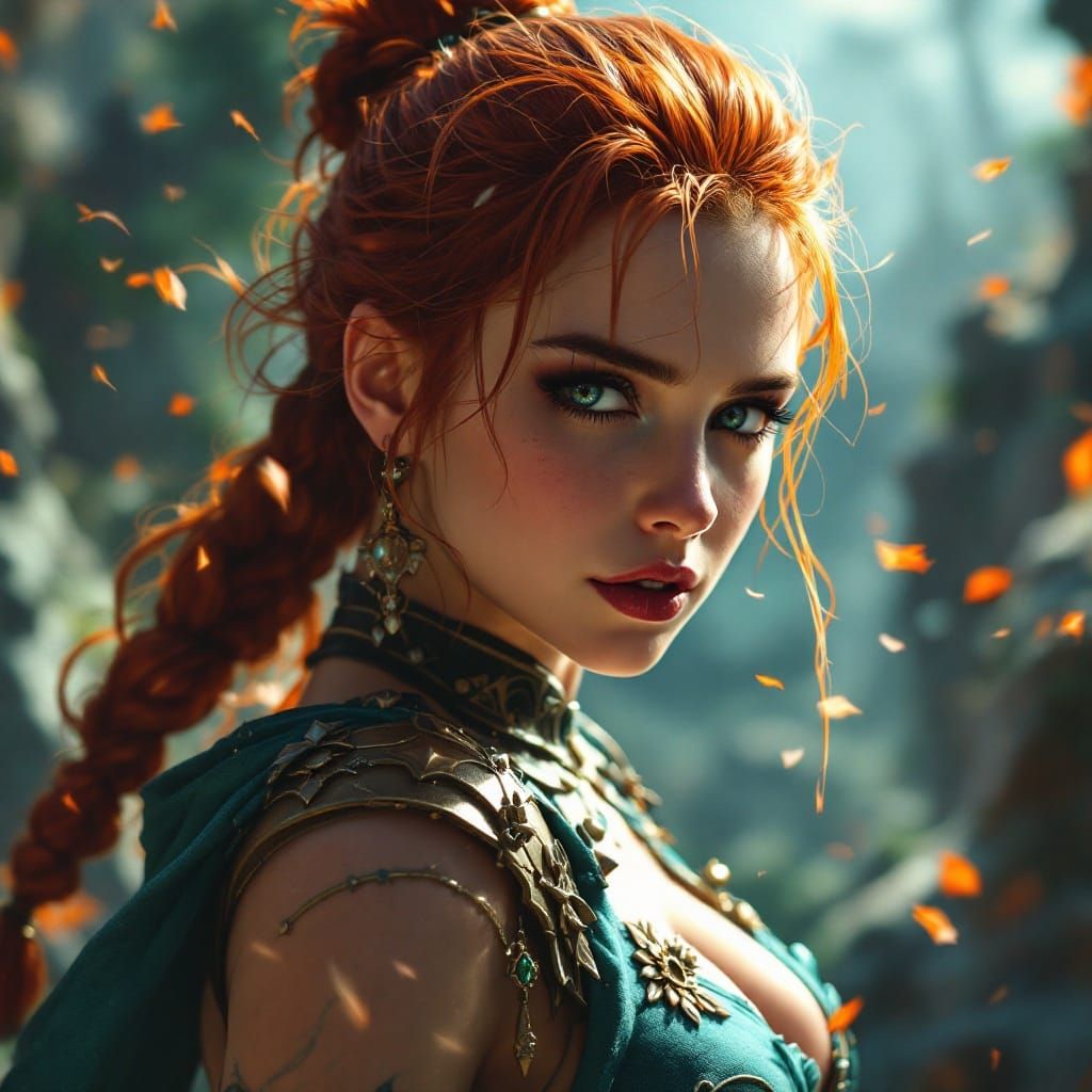 Epic Fantasy Warrior Concept Art in Unreal Engine 5