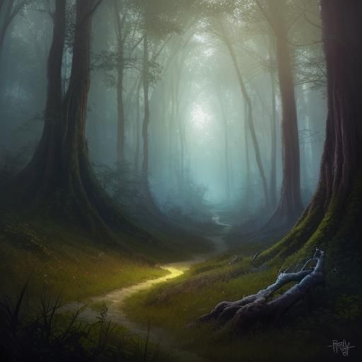 Saoirse Ronan as an Elf in Mystical Forest