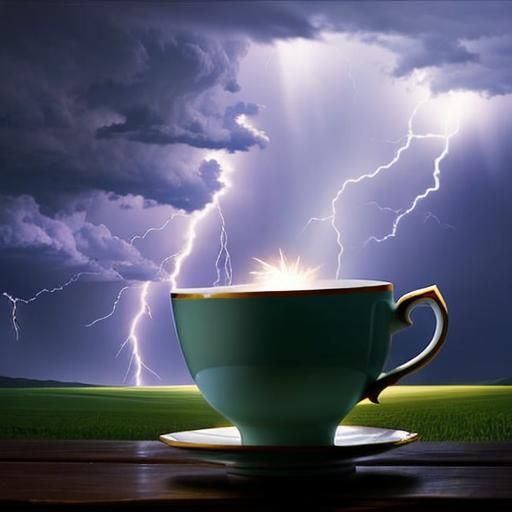 Lightning Storm in Teacup