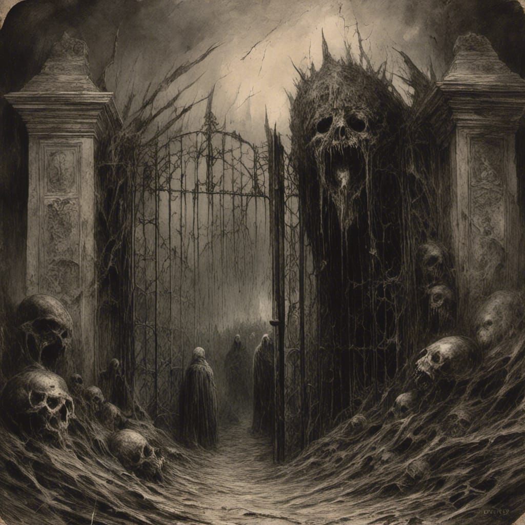 Horror Figure Emerges from Cairo Museum Gate