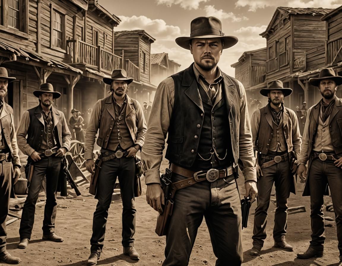 The Outlaw with his gang