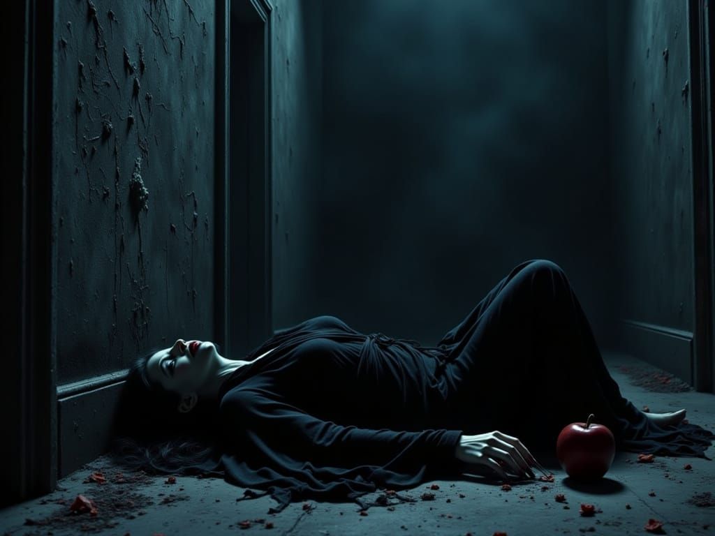 Pale Witch in Dark, Claustrophobic Chamber