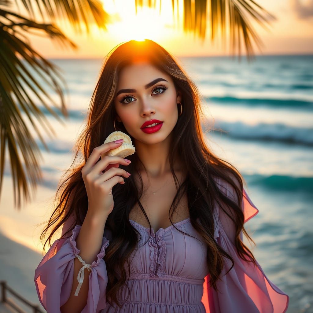 Sunset and Cookies 🍪💜