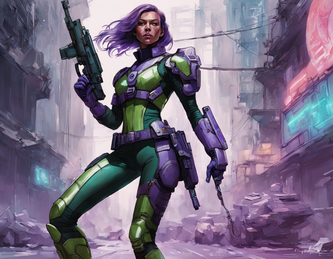 Purple Trouble