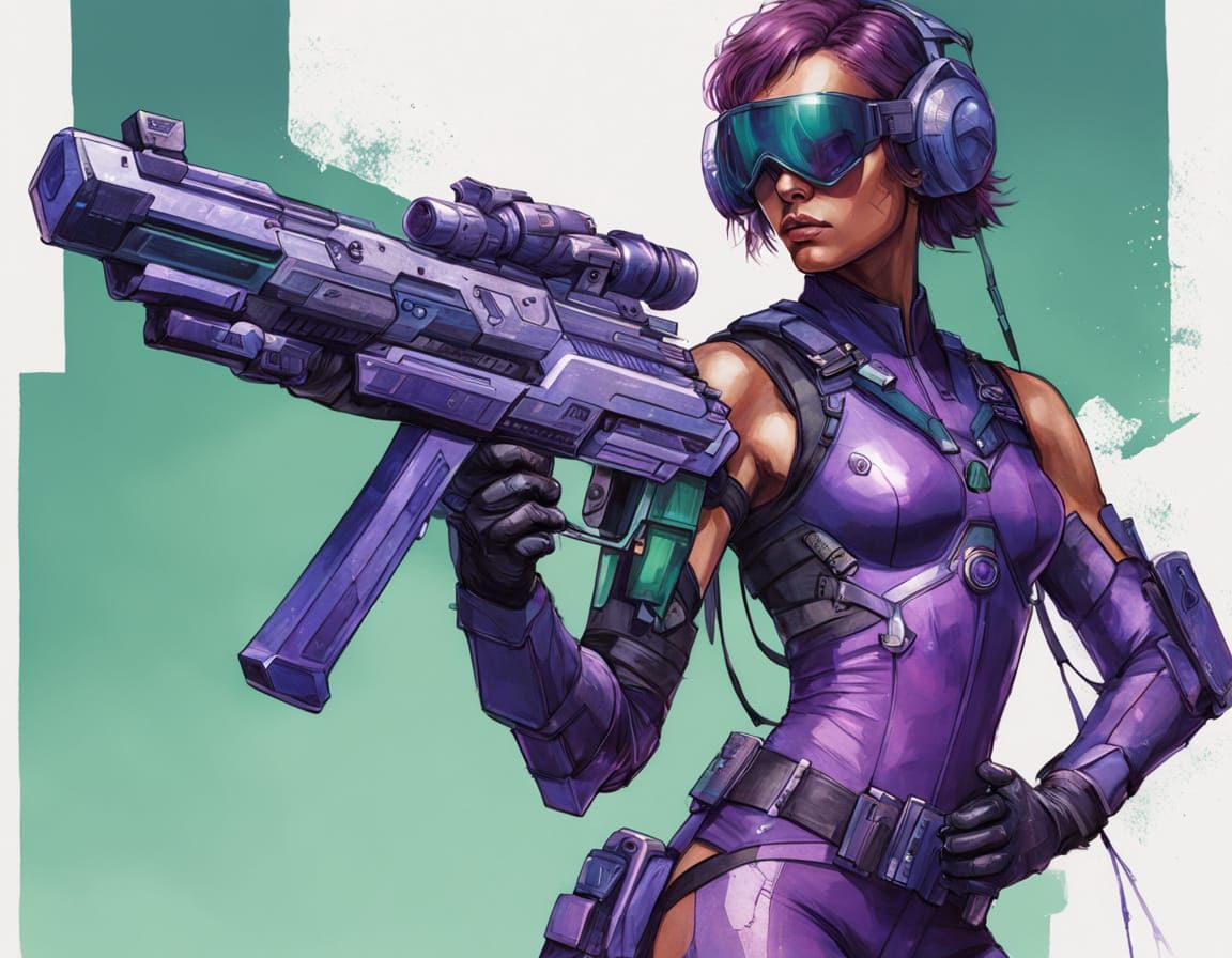 Purple Trouble