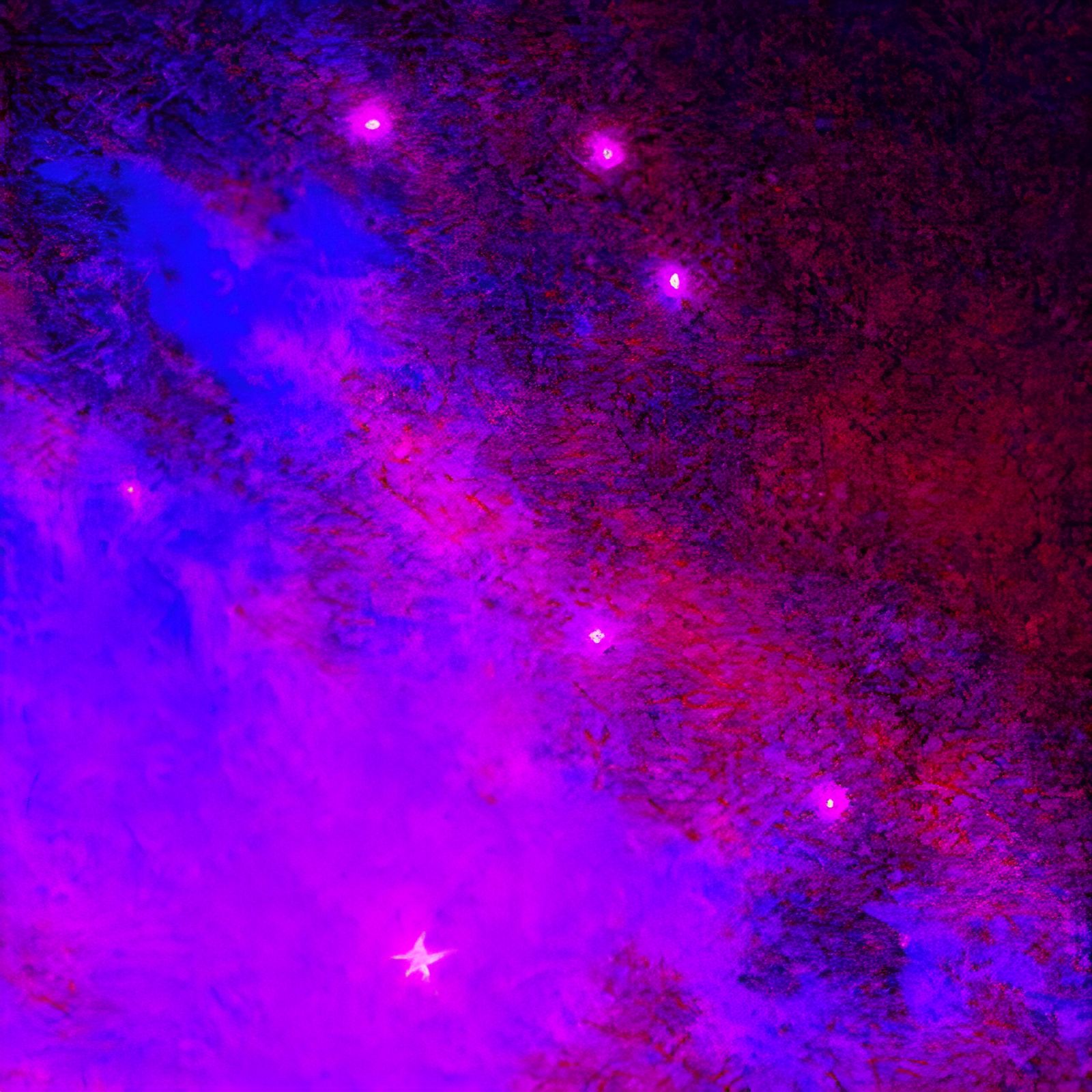 Serene Starscape Display in Deep Space