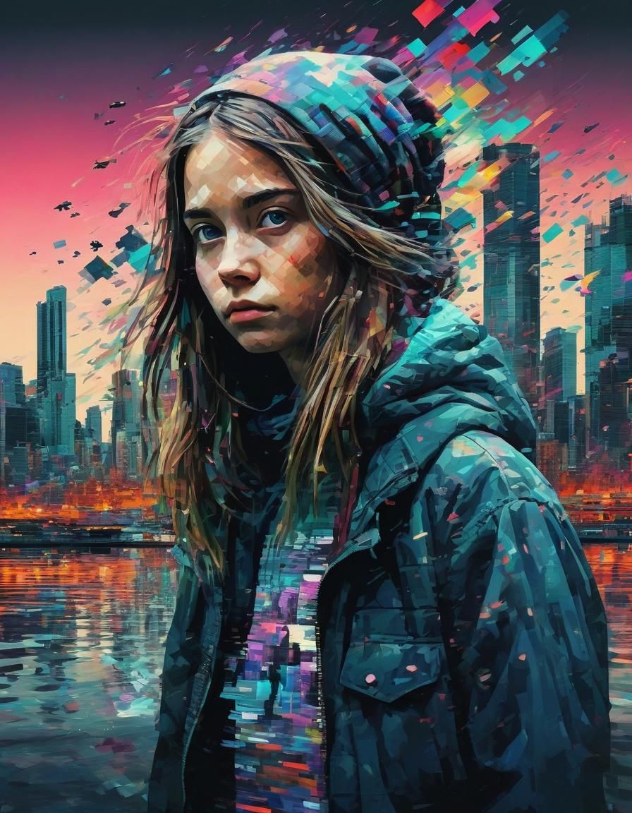 Pixelated Portraits and Glitch Art