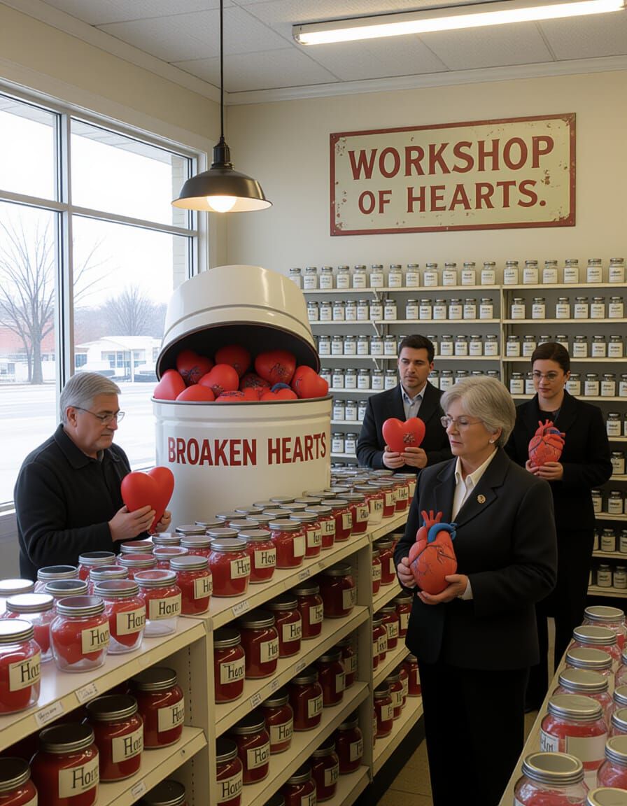 Surreal Grocery Store of Broken Hearts