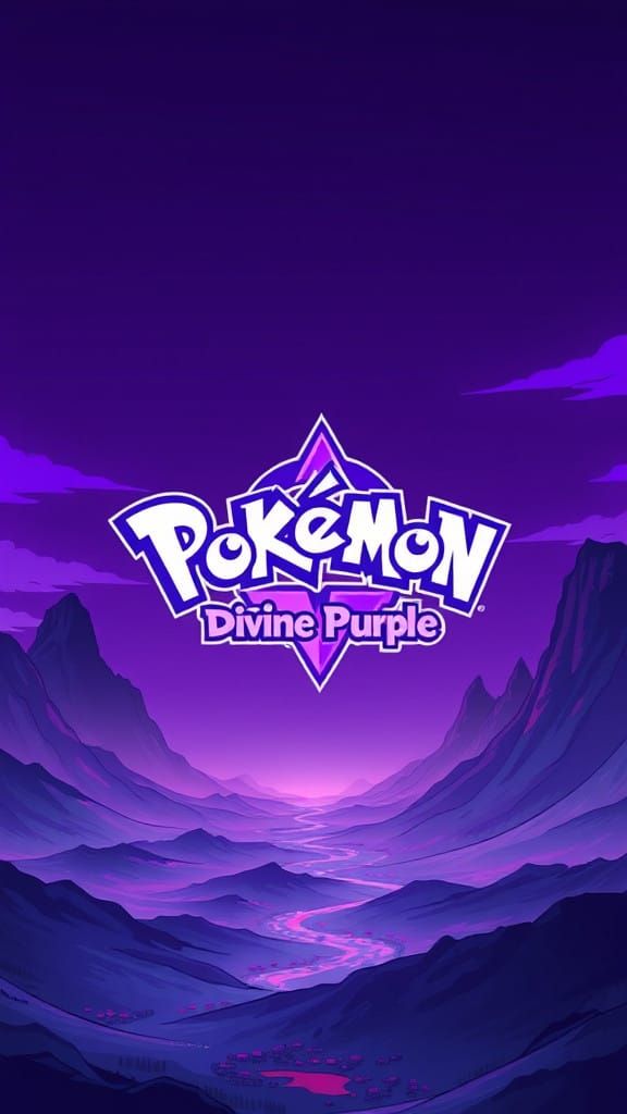 Anime Artwork of Pokémon Divine Purple in Studio Trigger's D...