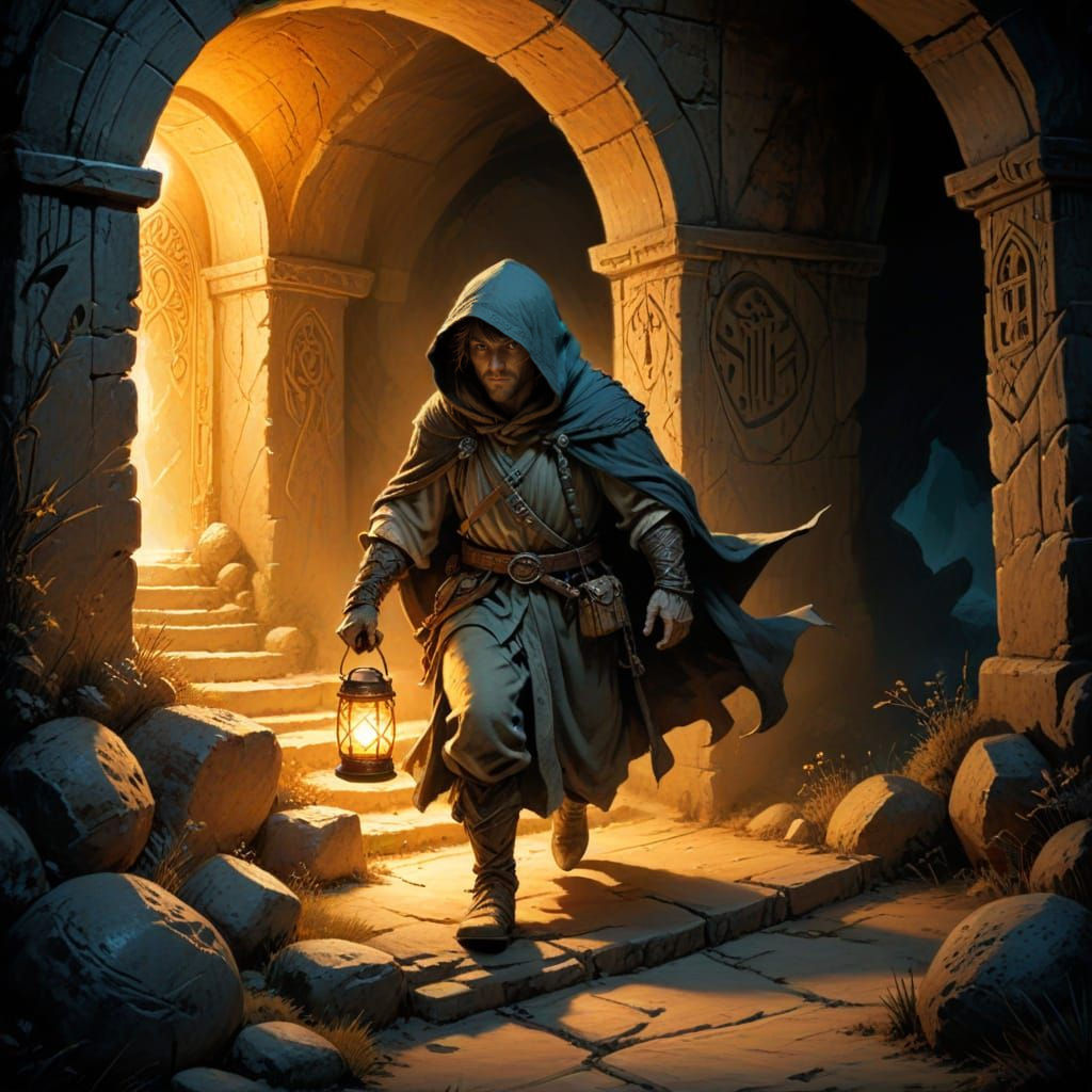 Hobbit Rogue Infiltrates Ancient Tomb