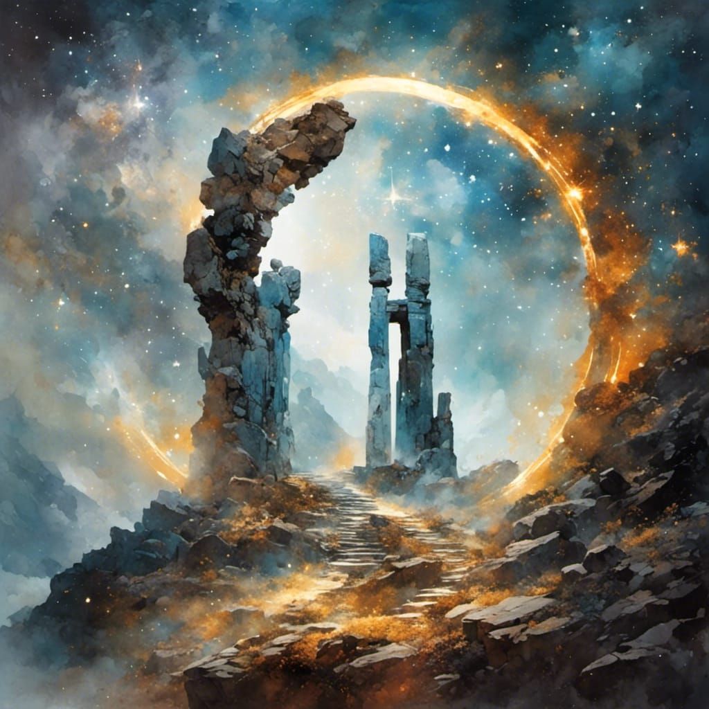 Inukshuk Rock Portal to Another Reality