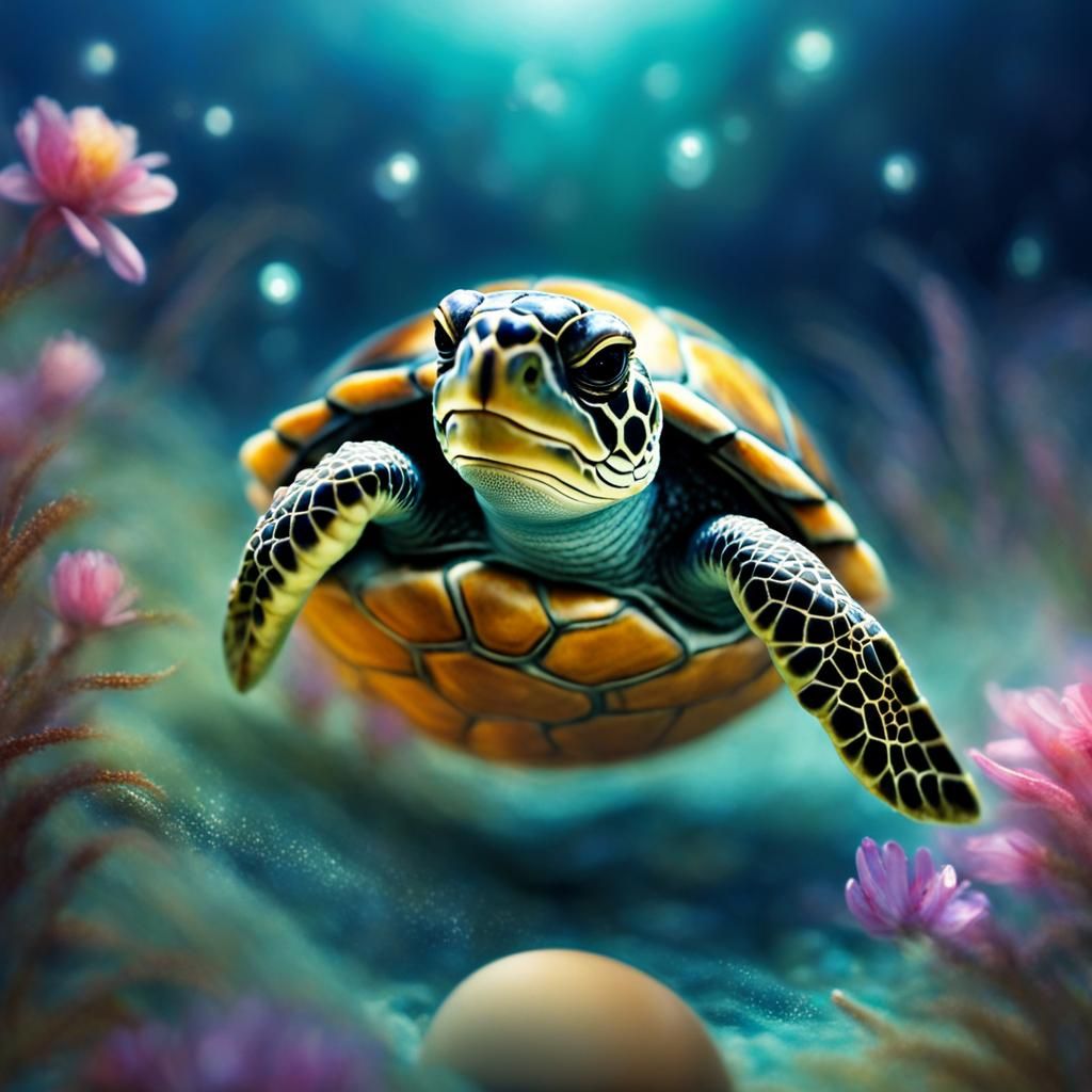 Baby Sea Turtle