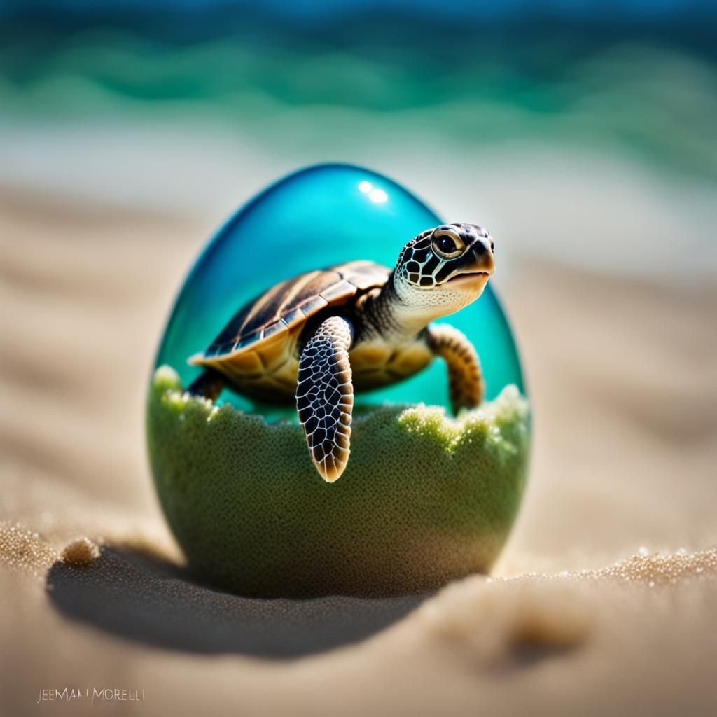 Baby Sea Turtle