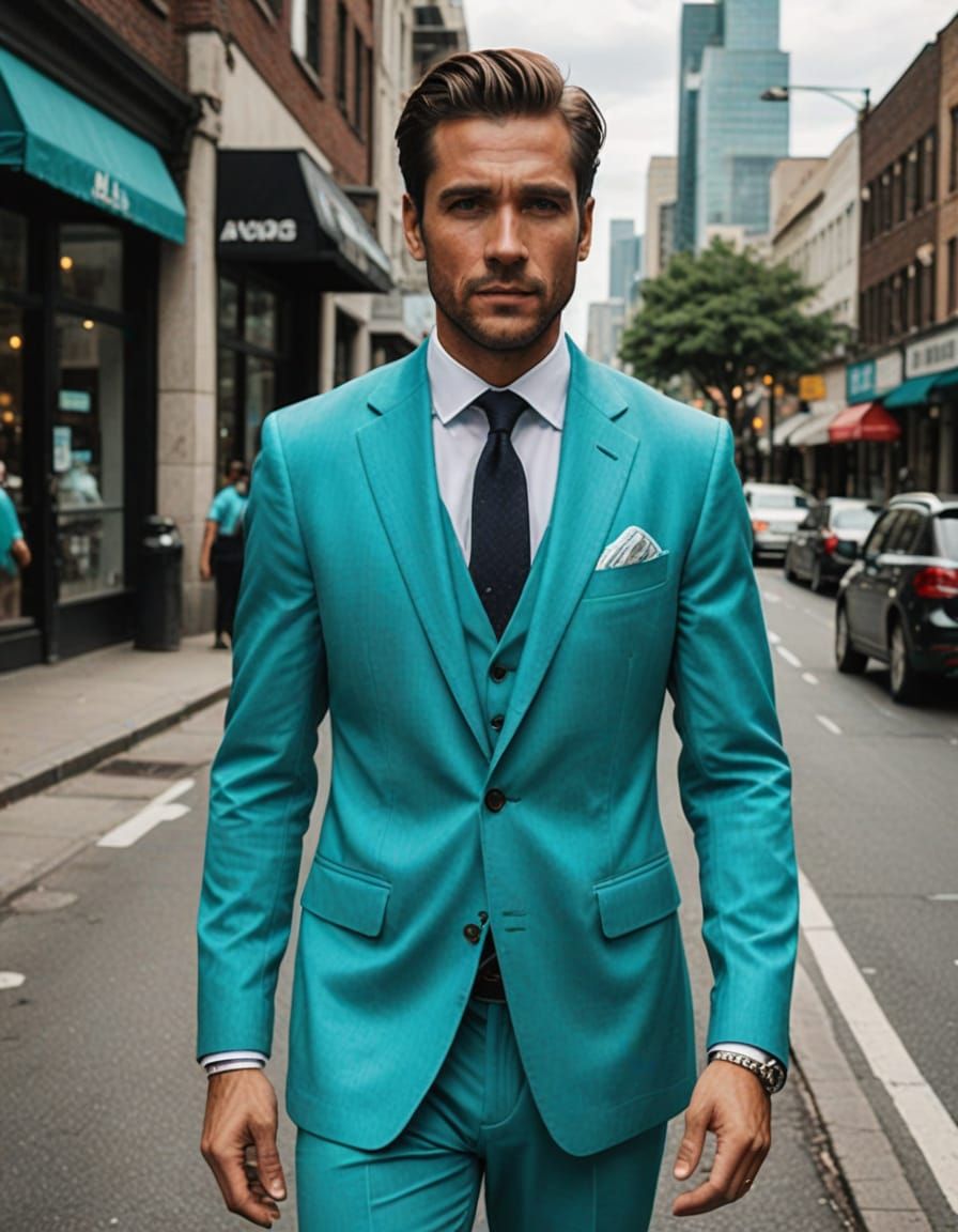 Turquoise Suit: A Monochromatic Transformation