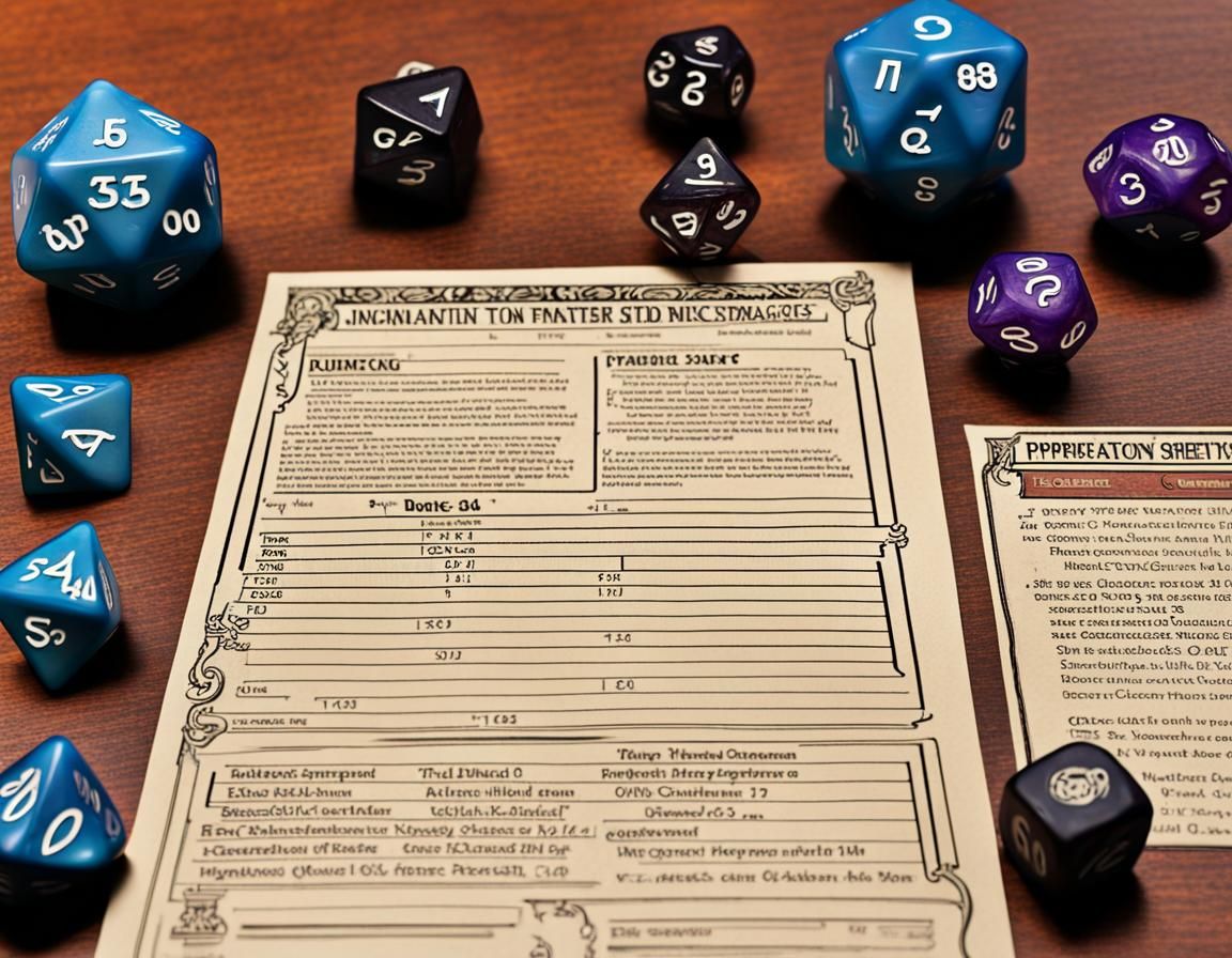 Dungeons and Dragons Tabletop Game Session