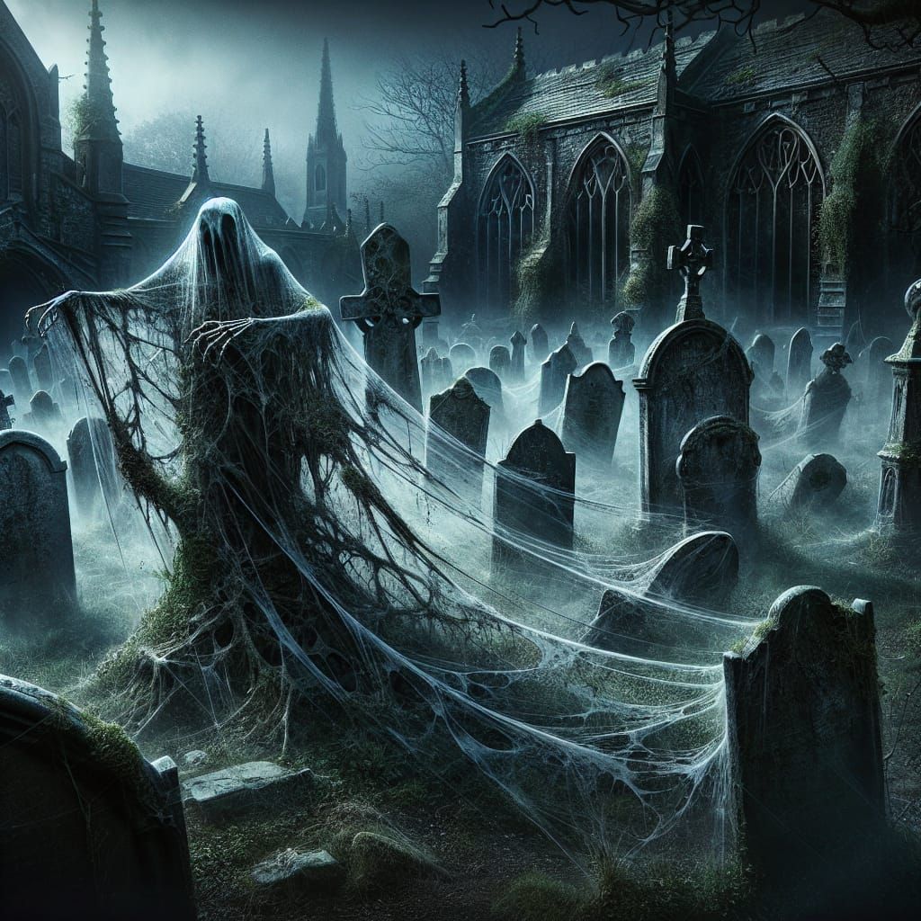 Forgotten Graveyard Reborn in Haunting Elegance