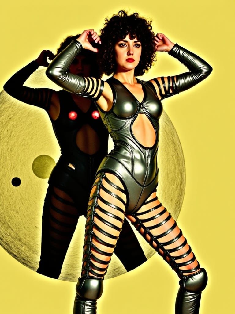 Sci-Fi Anime Heroine on Alien Planet