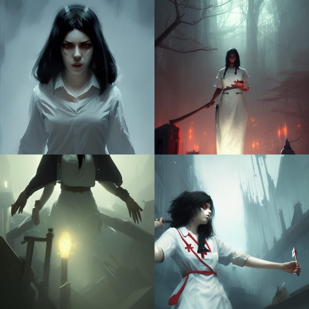Dark Fantasy: Scary Nurse in Unreal Engine