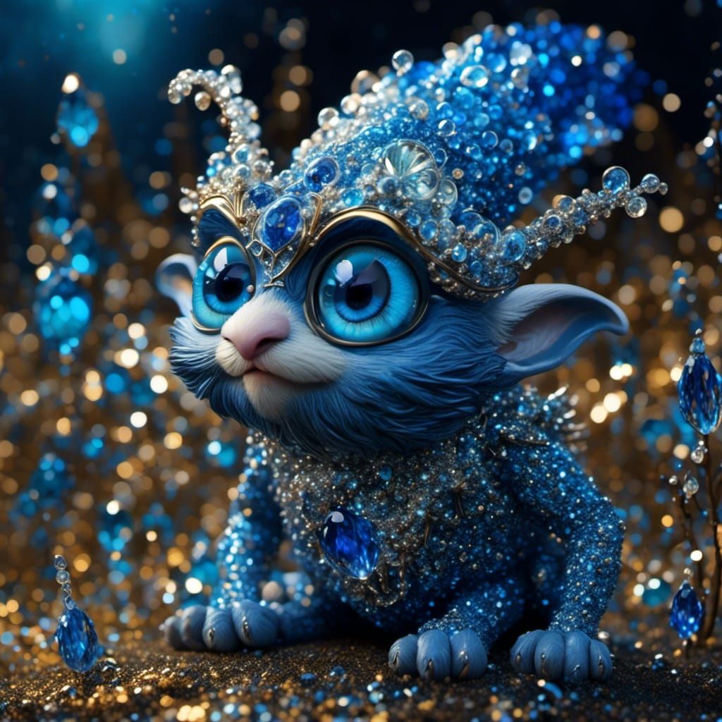 Sparkly creature