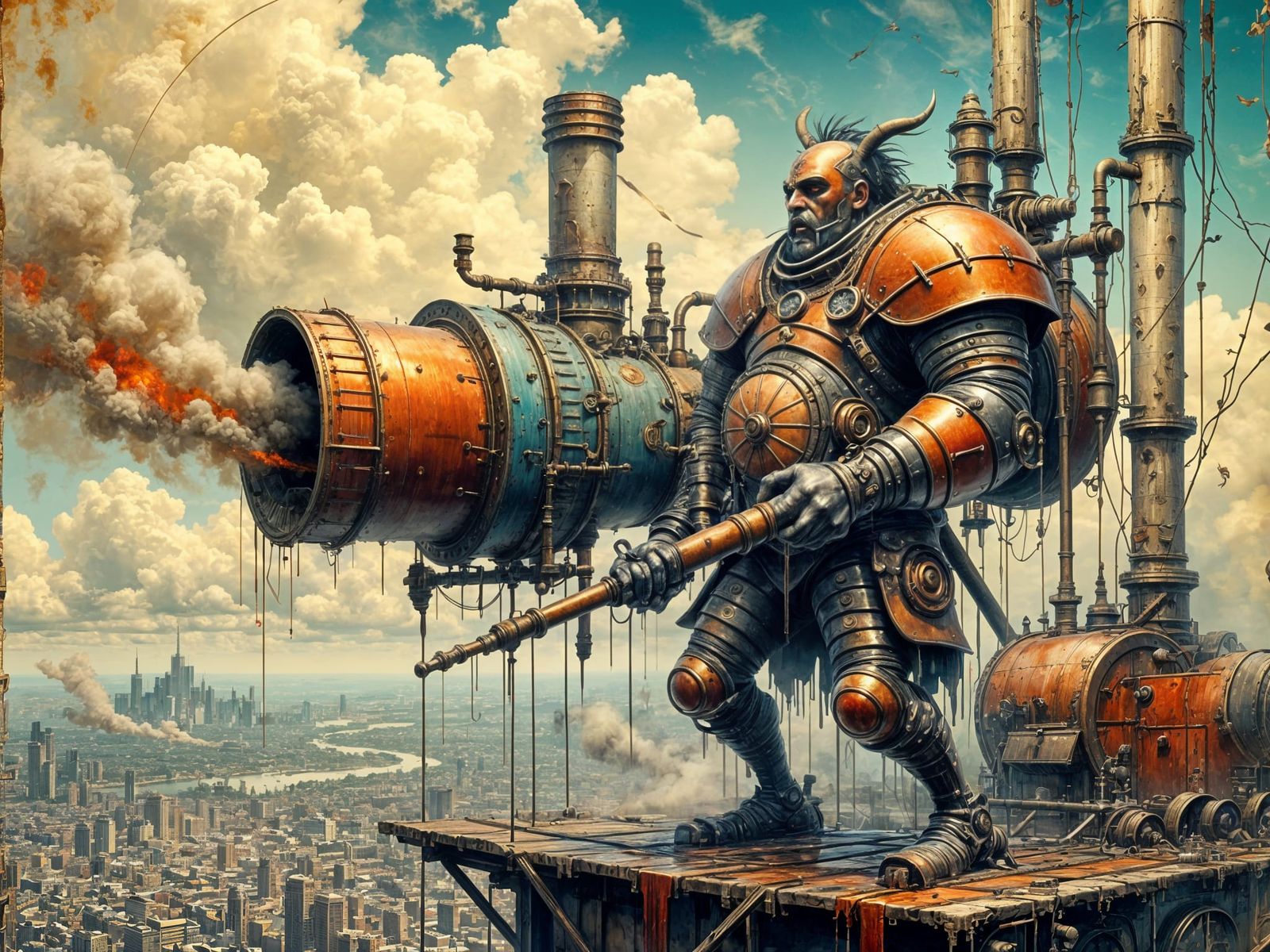 The Steam Baron, a ruthless industrialist with a penchant fo...
