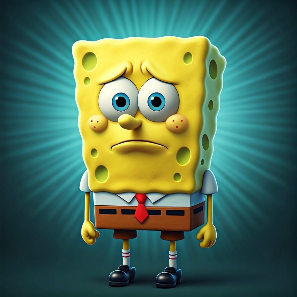 SpongeBob SquarePants in a Disney World Dream