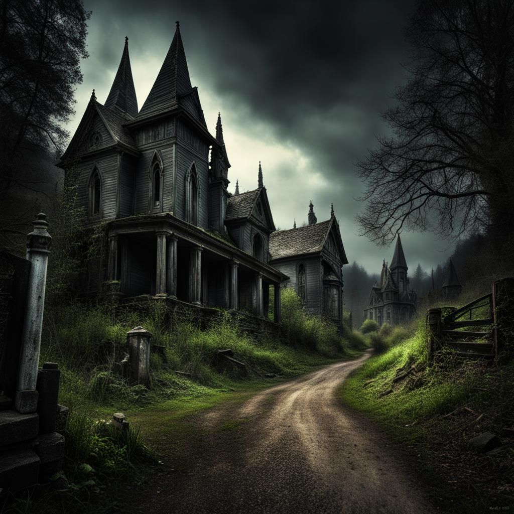 Gothic Abandoned Village