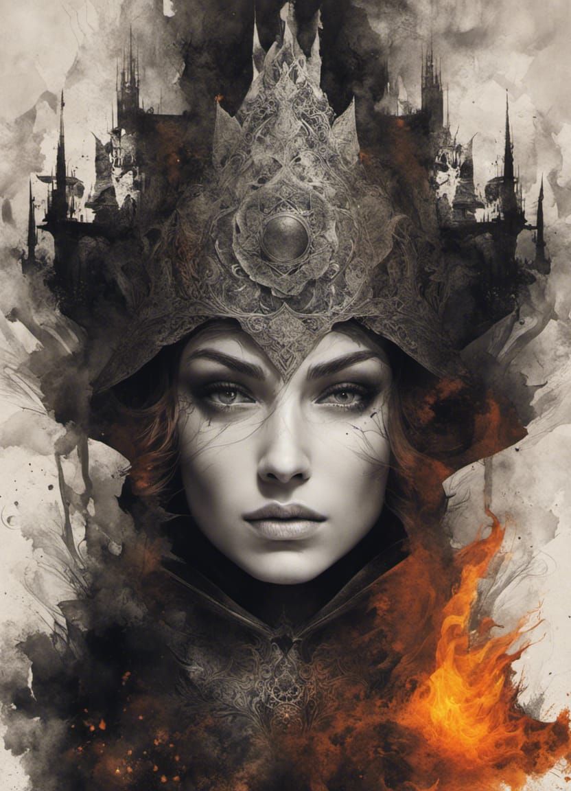 Queen with an Iron Crown