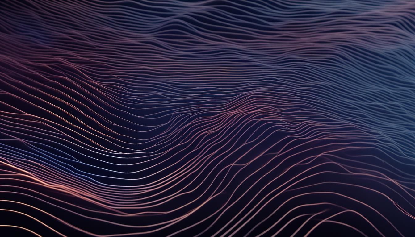 Fiber Optic Network Cable Background Image