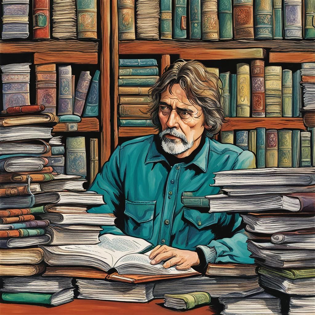 AI Interpretation of Art Creation and Unpublished Novels