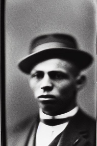 Gangster Portrait in 1923 Chicago