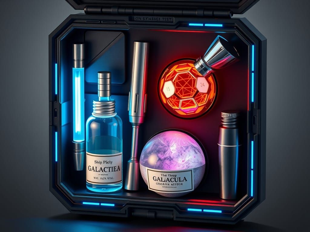 Galactic Jedi Starter Kit in Futuristic Geometric Style